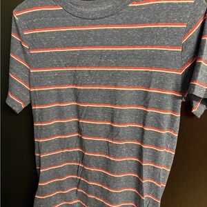 Mossimo Supply Co Blue and Red Short Sleeve Tee